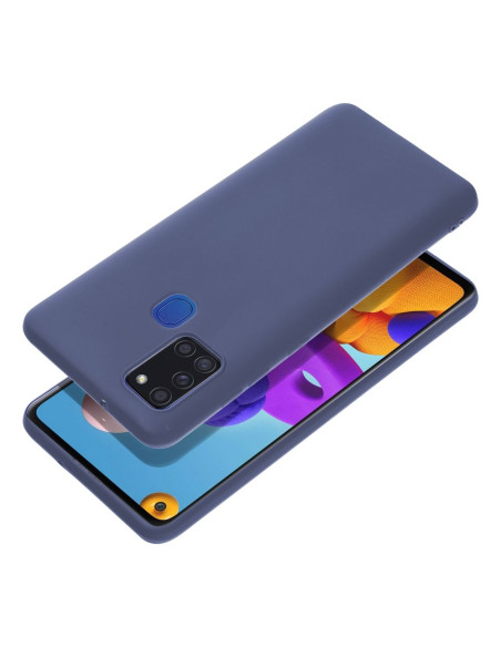 Coque MATT pour SAMSUNG A21S bleu
