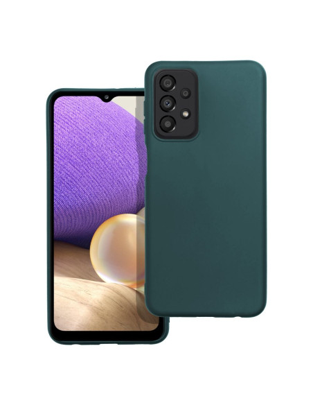 Coque MATT pour SAMSUNG A23 5G vert foncé