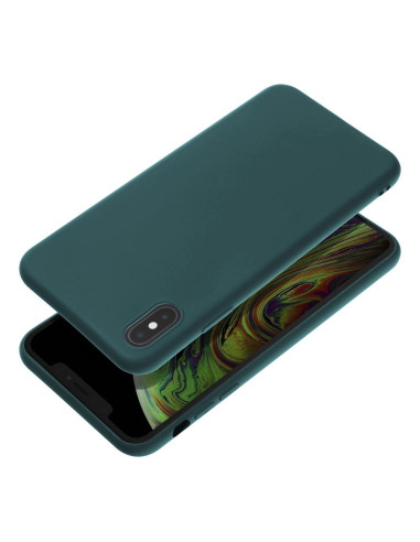 Coque MATT pour IPHONE X / XS vert foncé