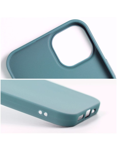 Coque MATT pour IPHONE X / XS vert foncé
