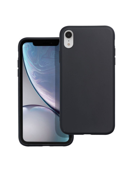Coque MATT pour IPHONE XR noir