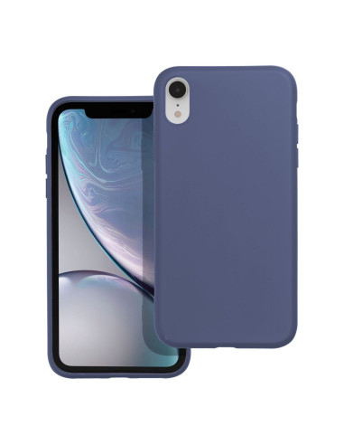 Coque MATT pour IPHONE XR bleu