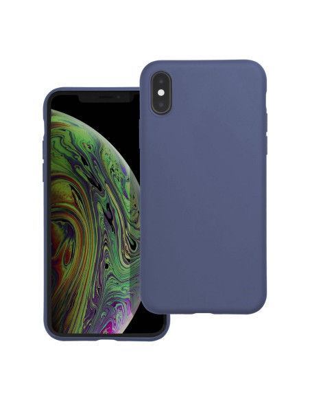 Coque MATT pour IPHONE XS Max bleu