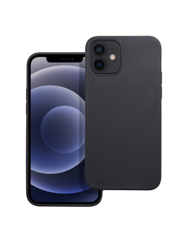Coque MATT pour IPHONE 12 noir