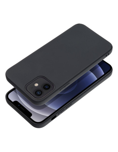 Coque MATT pour IPHONE 12 noir
