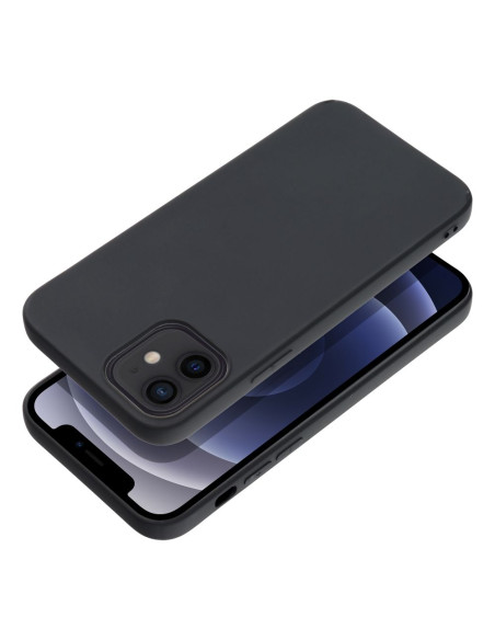 Coque MATT pour IPHONE 12 noir