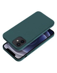 Coque MATT pour IPHONE 12 vert foncé 2