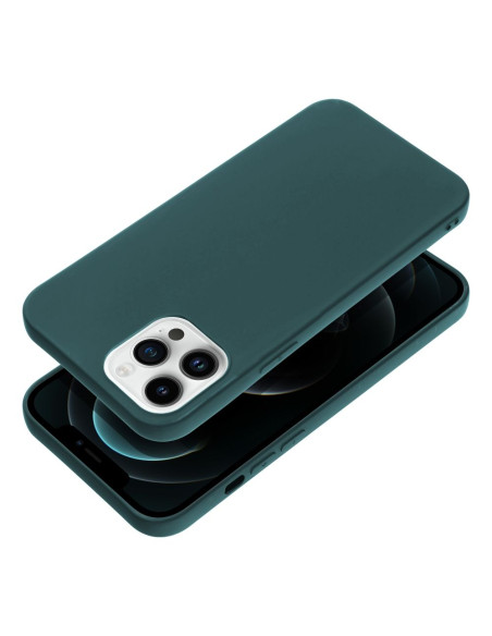 Coque MATT pour IPHONE 12 Pro Max vert foncé