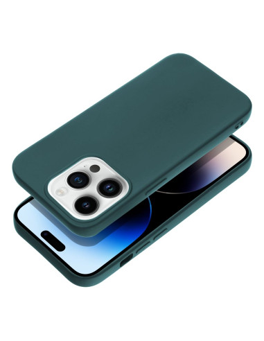 Coque MATT pour IPHONE 14 Pro vert foncé