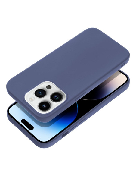 Coque MATT pour IPHONE 14 Pro bleu
