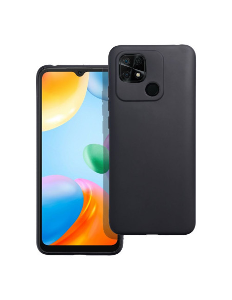 Coque MATT pour XIAOMI Redmi 10C noir