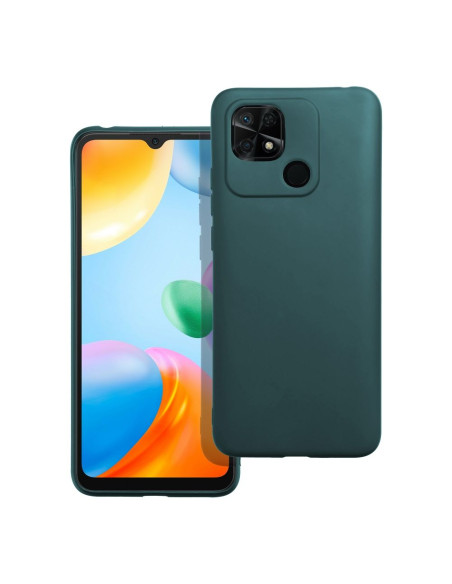 Coque MATT pour XIAOMI Redmi 10C vert foncé