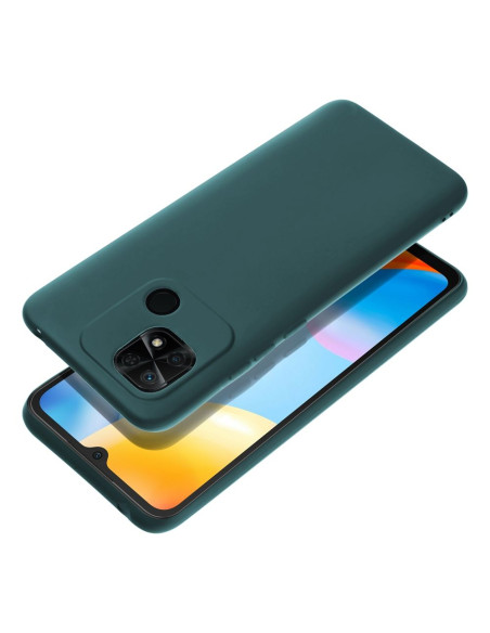 Coque MATT pour XIAOMI Redmi 10C vert foncé