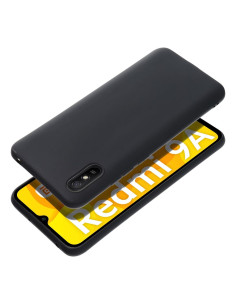 Coque MATT pour XIAOMI Redmi 9A / 9AT noir 2