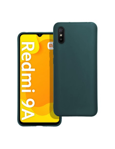 Coque MATT pour XIAOMI Redmi 9A / 9AT vert foncé