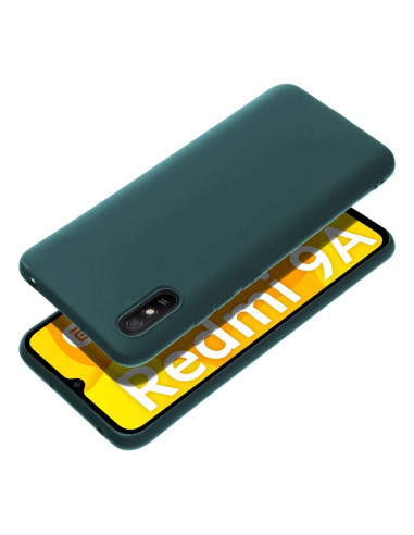 Coque MATT pour XIAOMI Redmi 9A / 9AT vert foncé