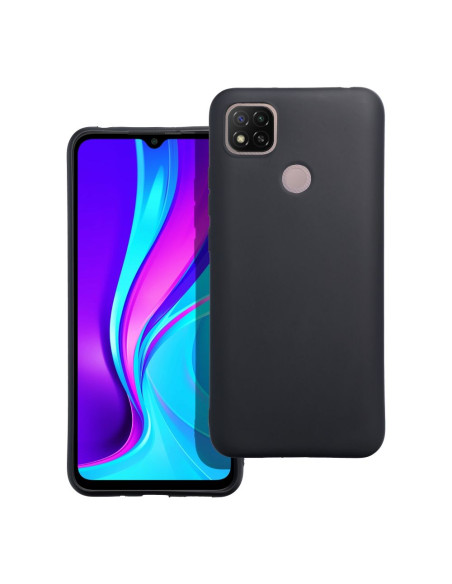 Coque MATT pour XIAOMI Redmi 9C noir