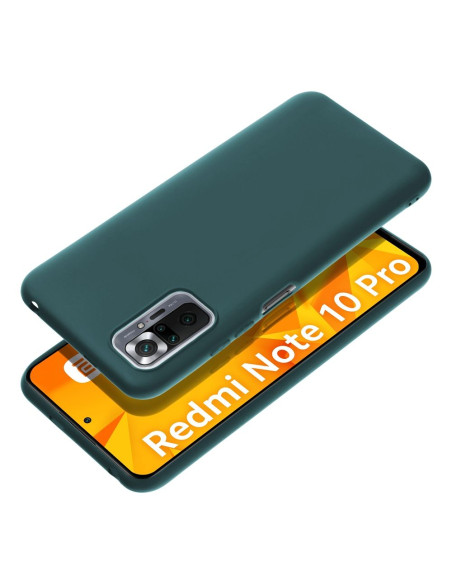 MATT case for XIAOMI Note 10 5G / Poco M3 Pro / Poco M3 Pro 5G dark green