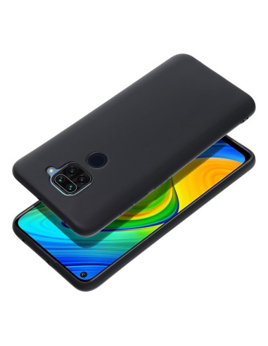 Coque MATT pour XIAOMI Redmi NOTE 9 noir