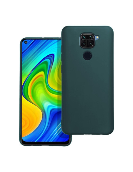 Coque MATT pour XIAOMI Redmi NOTE 9 vert foncé