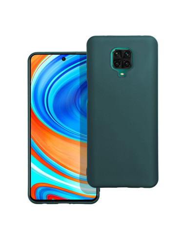 Coque MATT pour XIAOMI Redmi NOTE 9 Pro vert foncé