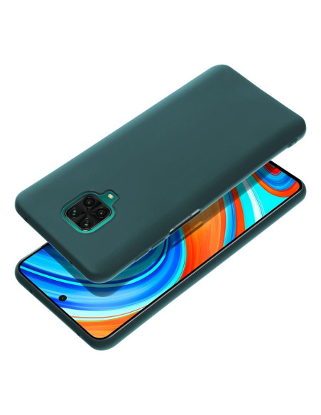 Coque MATT pour XIAOMI Redmi NOTE 9 Pro vert foncé
