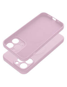 SILICONE MAG COVER compatible avec MagSafe pour IPHONE 13 Pro rose 2
