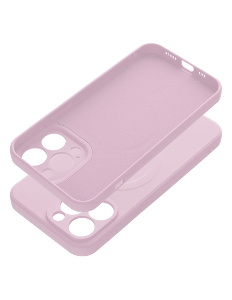 SILICONE MAG COVER compatible avec MagSafe pour IPHONE 13 Pro rose