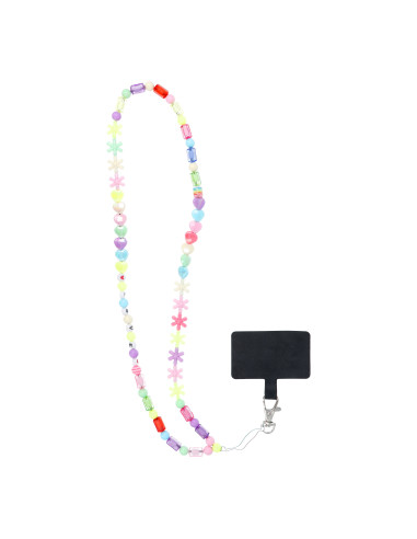 Pendentif téléphone PIXIE / longueur du cordon 68cm (34cm dans la boucle) / pendentif cou - étoiles
