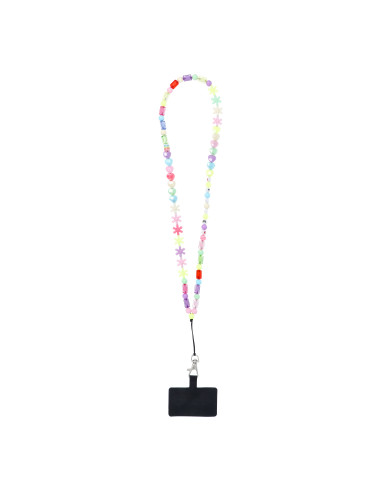 Pendentif téléphone PIXIE / longueur du cordon 68cm (34cm dans la boucle) / pendentif cou - étoiles