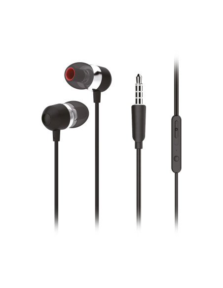 Forcell Headset Premium Sound U3 mini jack 3.5mm Noir