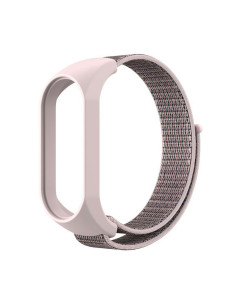 Nylon strap for XIAOMI Mi Band 5 / 6 / 7 pink (07) 2