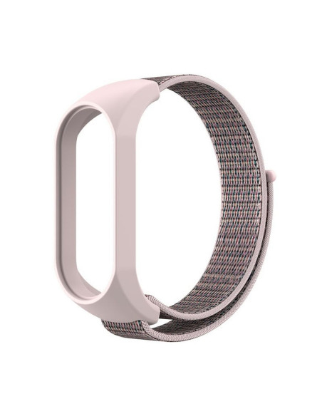 Nylon strap for XIAOMI Mi Band 5 / 6 / 7 pink (07)