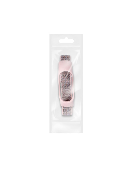 Nylon strap for XIAOMI Mi Band 5 / 6 / 7 pink (07)