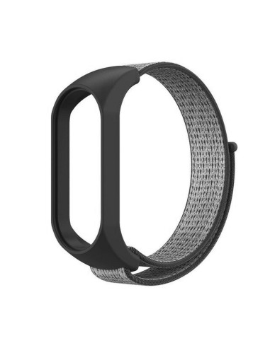 Nylon strap for XIAOMI Mi Band 5 / 6 / 7 grey (19)