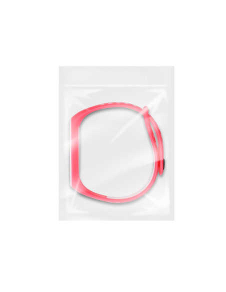 Silicone strap for XIAOMI Mi Band 5 / 6 / 7 pink (07)