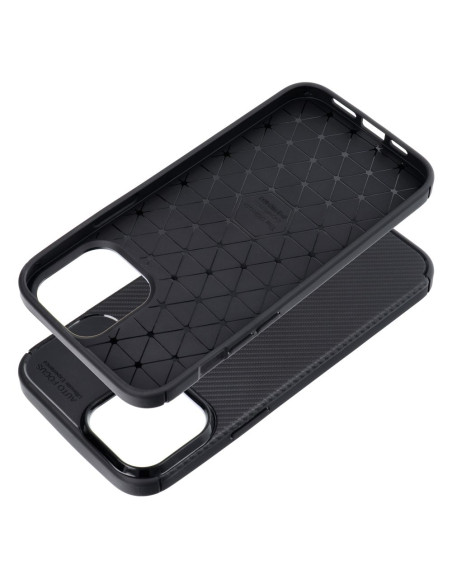 Coque CARBON PREMIUM pour IPHONE 13 Pro noir