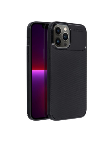 Coque CARBONE PREMIUM pour IPHONE 13 Pro Max noir