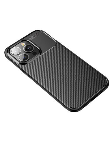 Coque CARBONE PREMIUM pour IPHONE 13 Pro Max noir