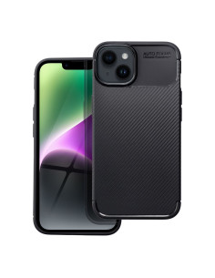 Coque CARBON PREMIUM pour IPHONE 14 noir 2