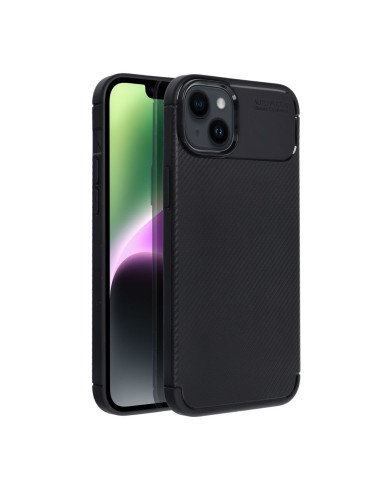 Coque CARBON PREMIUM pour IPHONE 14 Plus noir