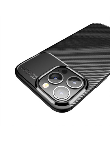 Coque CARBON PREMIUM pour IPHONE 14 Plus noir
