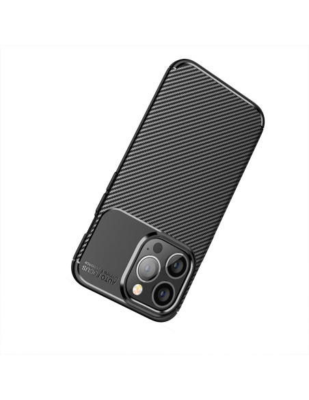 Coque CARBONE PREMIUM pour SAMSUNG A03S noir