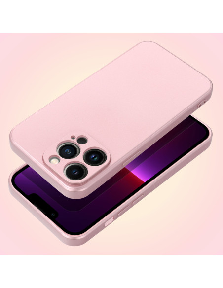 Coque METALLIC pour IPHONE 14 PRO rose