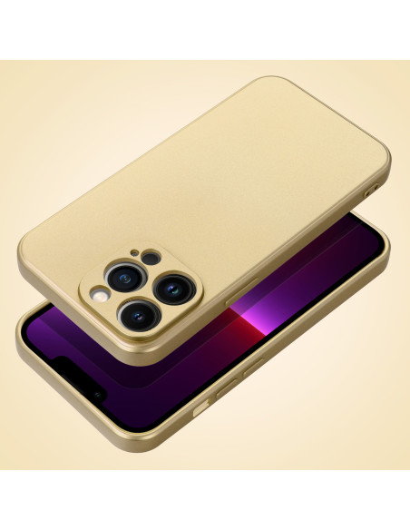Coque METALLIC pour IPHONE 14 PRO or