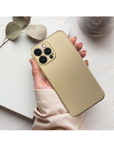 Coque METALLIC pour IPHONE 14 PRO or