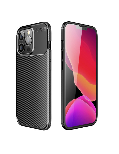 Coque CARBON PREMIUM pour XIAOMI Redmi 10C noir