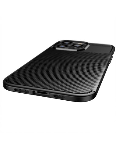 Coque CARBON PREMIUM pour XIAOMI Redmi 10C noir