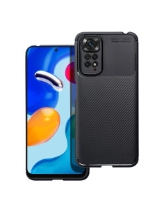 Coque CARBON PREMIUM pour XIAOMI Redmi 9C noir 2