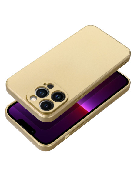 Coque METALLIC pour IPHONE 14 PLUS or